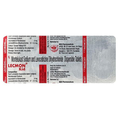LECMON KID Tablet 10's - Global Surgicals