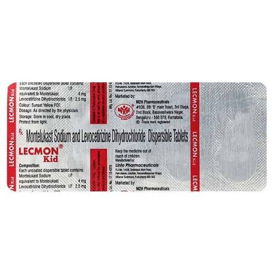 LECMON KID Tablet 10's - Global Surgicals