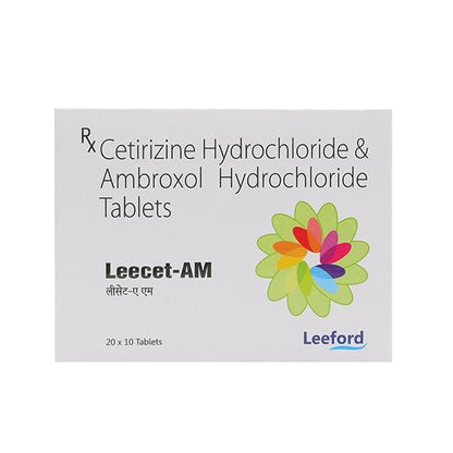 LEECET AM Tablet 10's - Global Surgicals