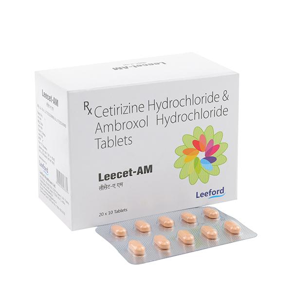 LEECET AM Tablet 10's - Global Surgicals