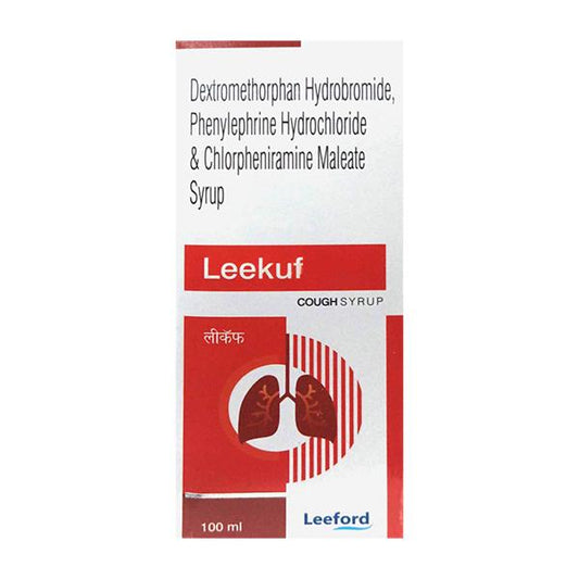 LEEKUF COUGH Syrup 100ml - Global Surgicals