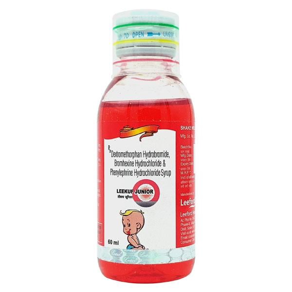 Leekuf Junior Syrup 60ml - Global Surgicals