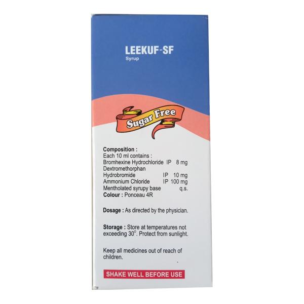 LEEKUF SF Syrup 100ml - Global Surgicals