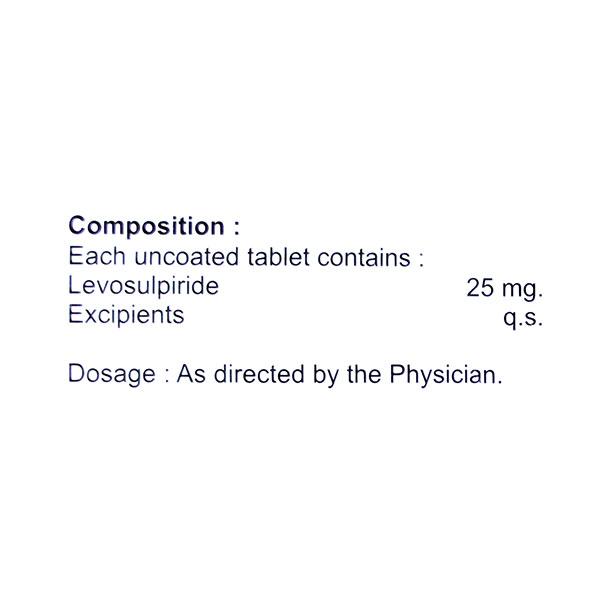 LEFIT 25mg Tablet 10's - Global Surgicals
