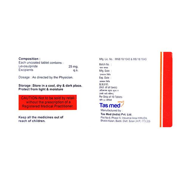 LEFIT 25mg Tablet 10's - Global Surgicals