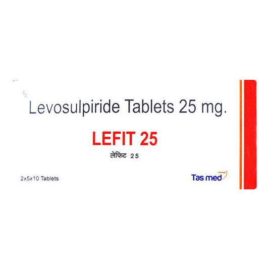 LEFIT 25mg Tablet 10's - Global Surgicals