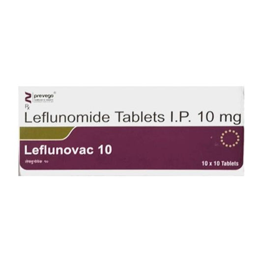 LEFLUNOVAC 10 Tablet 10's - Global Surgicals