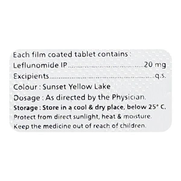 LEFMAC 20mg Tablet 10's - Global Surgicals