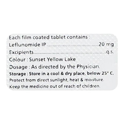 LEFMAC 20mg Tablet 10's - Global Surgicals