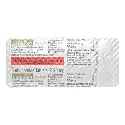 Lefno 20mg Tablet 10'S - Global Surgicals