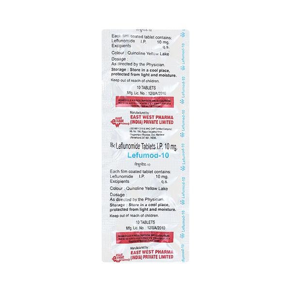 Lefumod 10mg Tablet 10'S - Global Surgicals