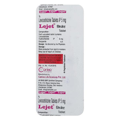 Lejet Tablet 10'S - Global Surgicals