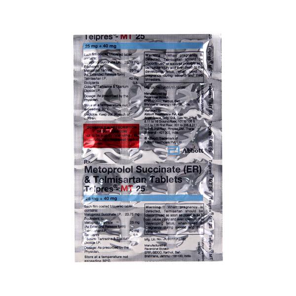 Telpres Mt 25Mg Tablet 15's