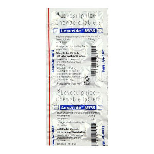 Lesuride MPS Tablet 10'S - Global Surgicals