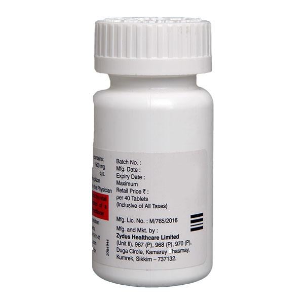 LEVEXX 500 Tablet (20 FREE)+40's - Global Surgicals