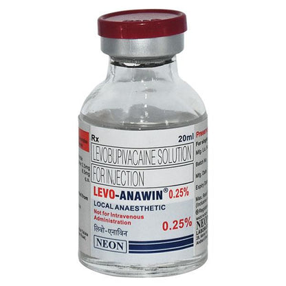 LEVO ANAWIN 0.25% Injection 20ml - Global Surgicals