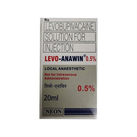 LEVO ANAWIN 0.5% Injection 20ml - Global Surgicals