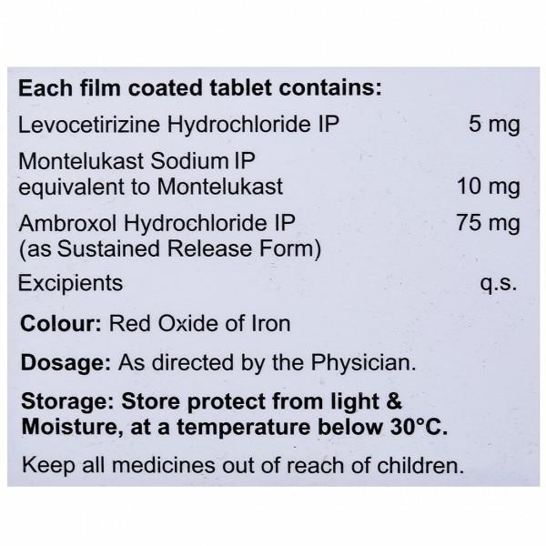 Levokast AX Tablet 10'S - Global Surgicals
