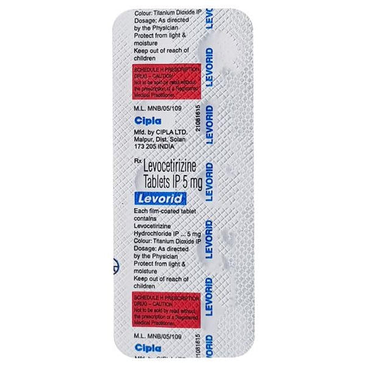 Levorid Tablet 10'S - Global Surgicals