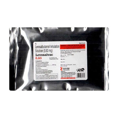 LEVOSALVAC 0.63 Respules 5X2.5ml - Global Surgicals