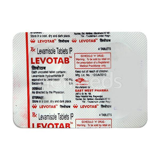 Levotab 150mg Tablet 4'S - Global Surgicals