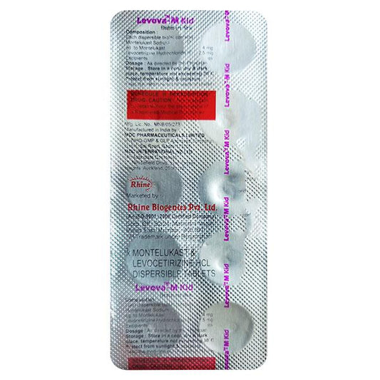 LEVOVA M KID Tablet 10's - Global Surgicals