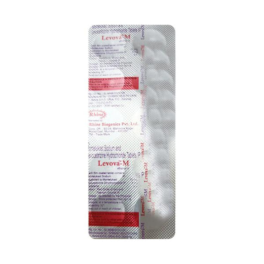 LEVOVA M Tablet 10's - Global Surgicals