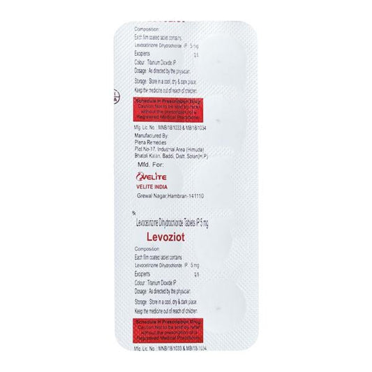 LEVOZIOT Tablet 10's - Global Surgicals