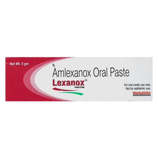Lexanox Paste 5gm - Global Surgicals