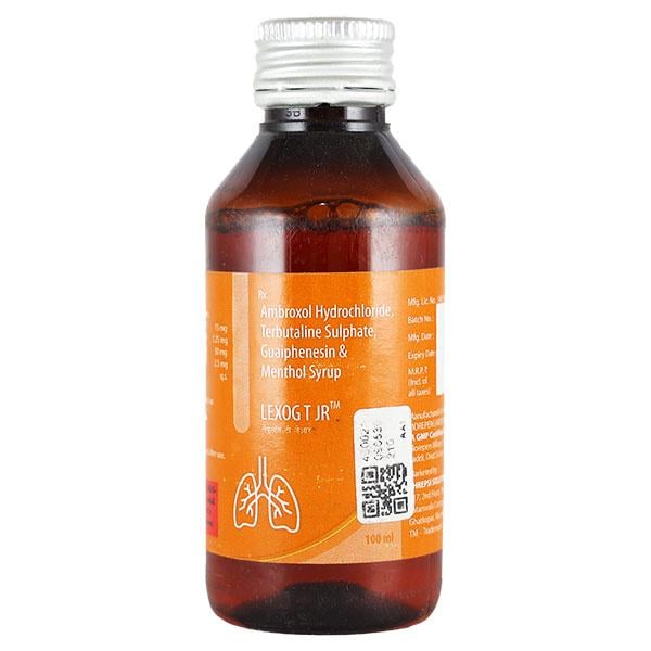 LEXOG T JR Syrup 100ml - Global Surgicals