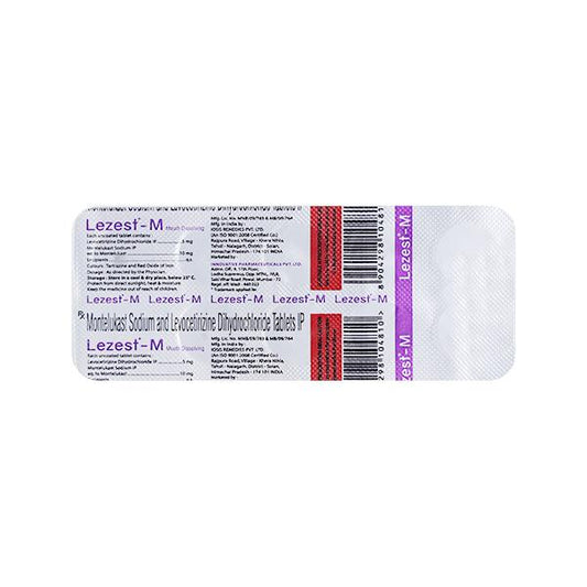 LEZEST M Tablet 10's - Global Surgicals