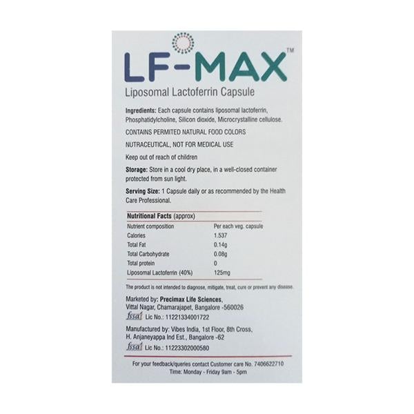 LF MAX Capsule 30's - Global Surgicals