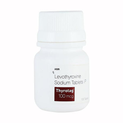THYROTAG 100mcg Tablet 100's