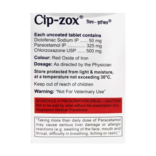 CIP ZOX Tablet 10's