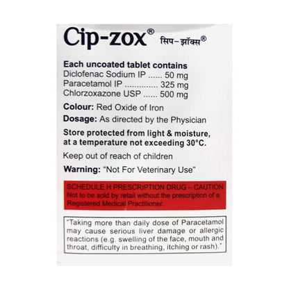 CIP ZOX Tablet 10's