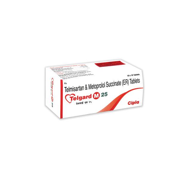 TELGARD M 25 Tablet 10's