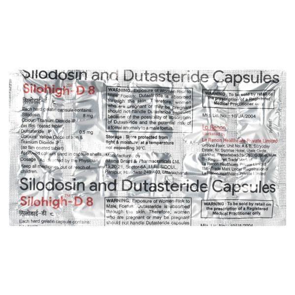 SILOHIGH D 8 Capsule 10's