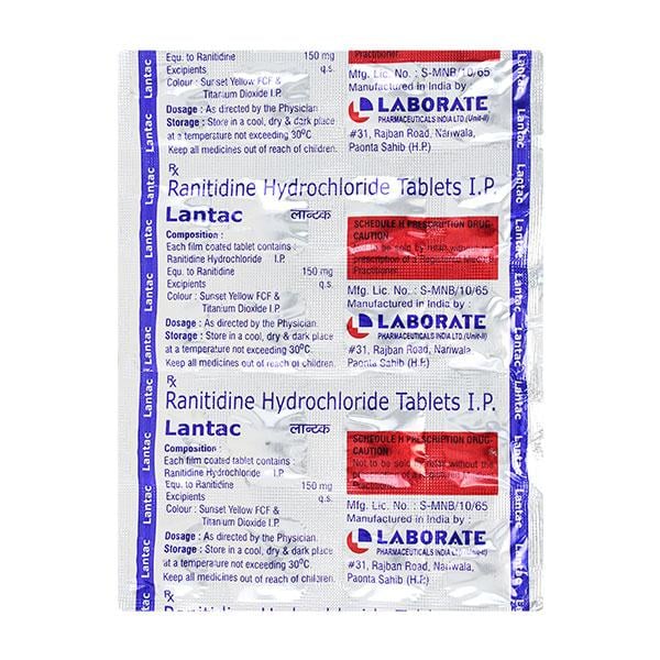 LANTAC 150 Tablet 10's