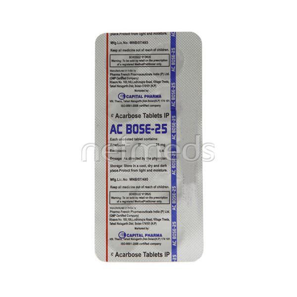 AC Bose 25mg Tablet 10'S