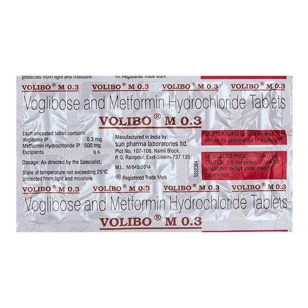 Volibo M 0.3mg Tablet 10'S
