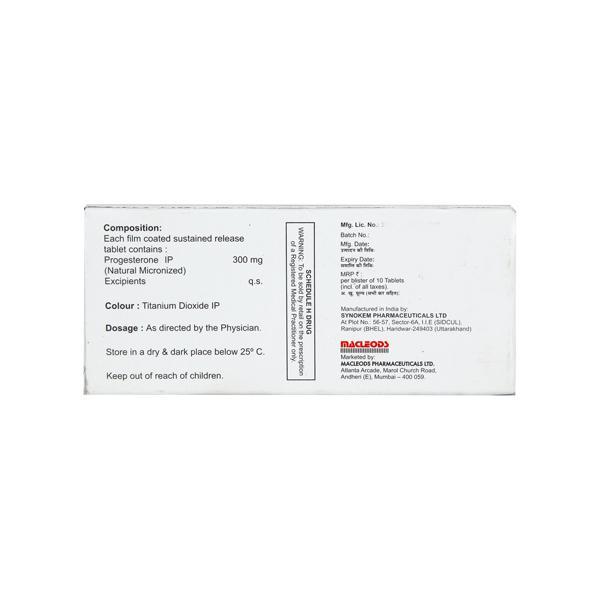 Macgest SR 300mg Tablet 10'S