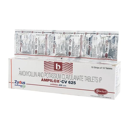 Ampilox CV 625mg Tablet 10'S