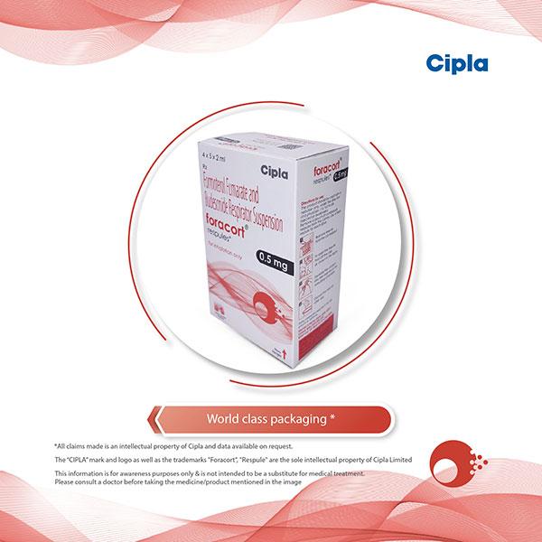 Foracort 0.5mg Respule 5X2ml