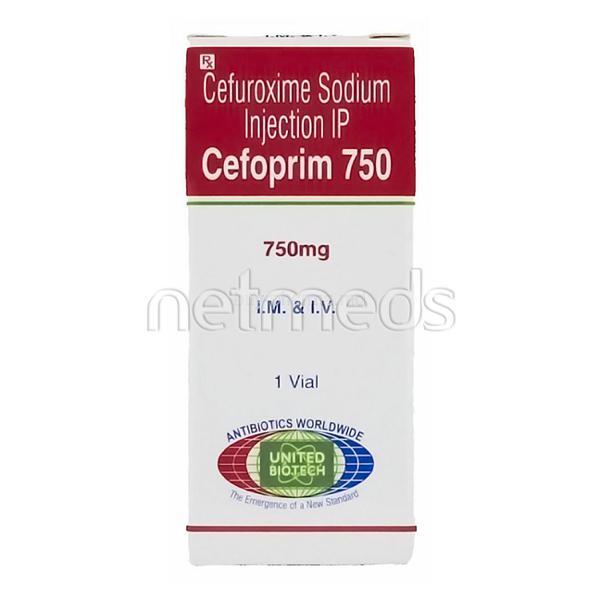 Cefoprim 750mg Injection 1'S