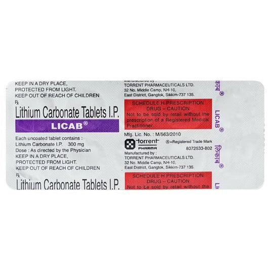 Licab 300mg Tablet 10'S - Global Surgicals