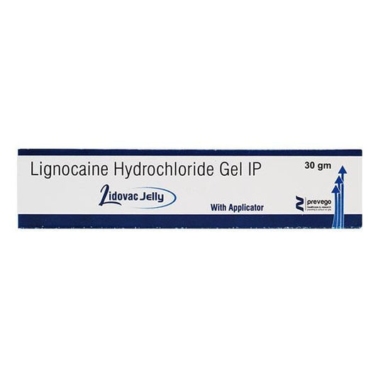 LIDOVAC Jelly 30gm - Global Surgicals