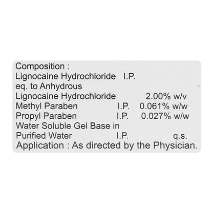 LIDOVAC Jelly 30gm - Global Surgicals