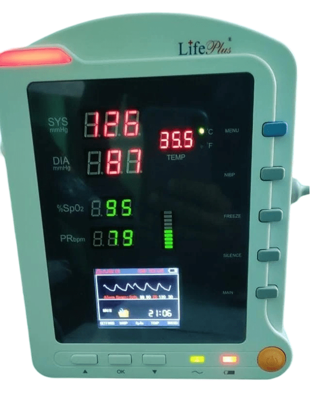 Life Plus Three Para Patient Monitor - Global Surgicals