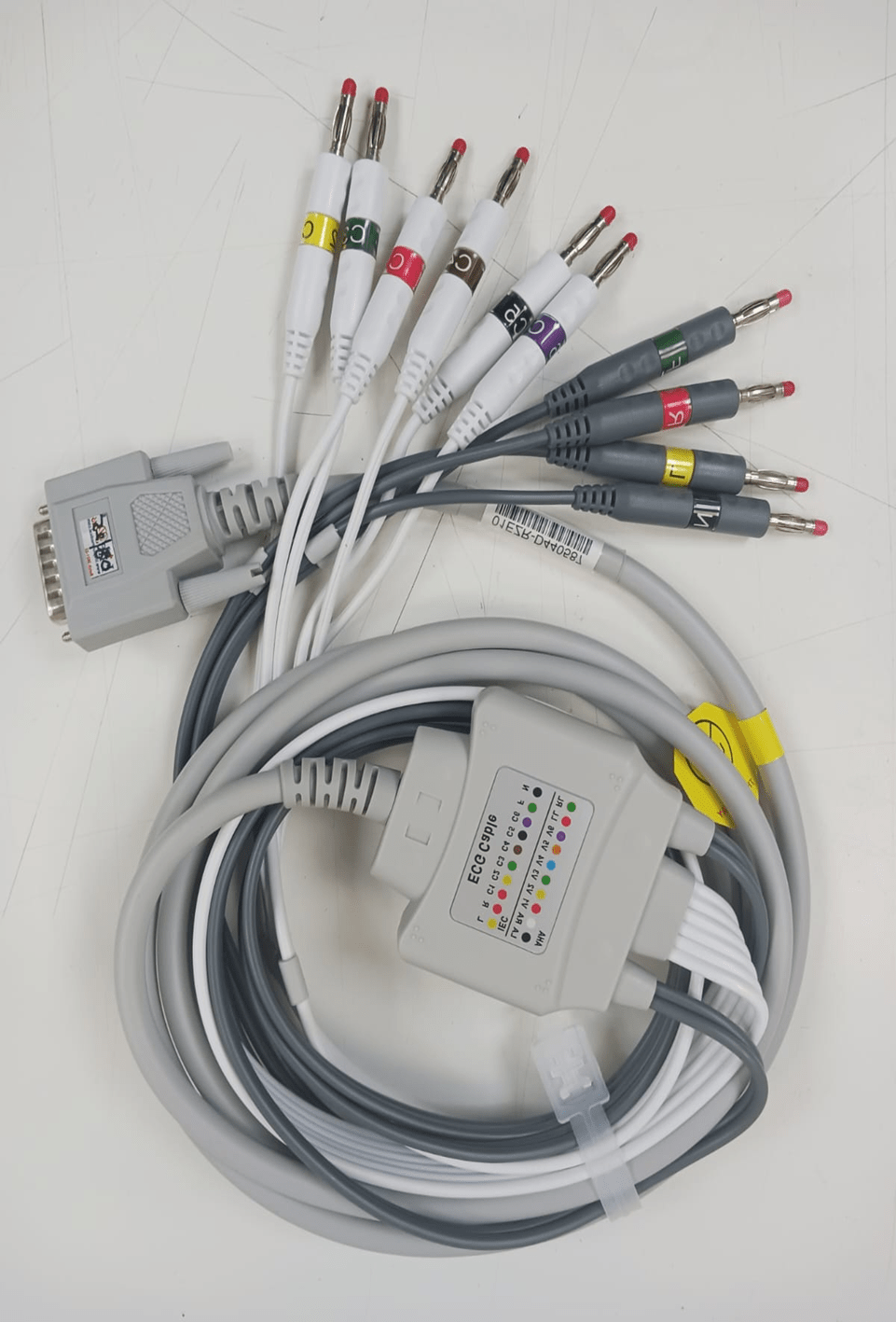 Lifeplus Ecg Cable Patient Monitor Accessories Compatible with All ECG Machine - Global Surgicals