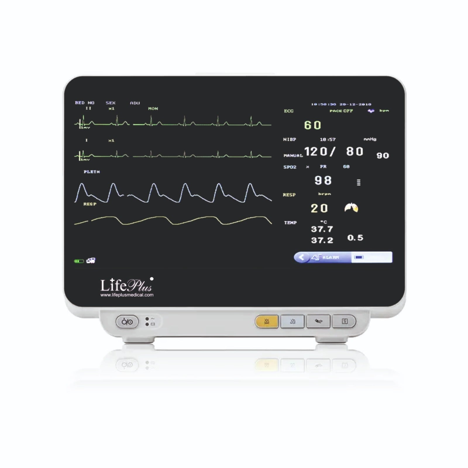 LifePlus Patient Monitor - Global Surgicals